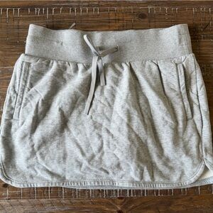 JoyLab Light Gray Drawstring Skort